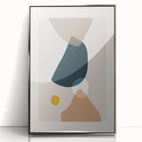 Modern Boho Abstract Wall Art | Geometric Bohemian Decor | Eclectic Print