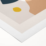 Modern Boho Abstract Wall Art | Geometric Bohemian Decor | Eclectic Print