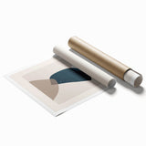 Modern Boho Abstract Wall Art | Geometric Bohemian Decor | Eclectic Print