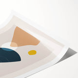 Modern Boho Abstract Wall Art | Geometric Bohemian Decor | Eclectic Print