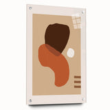 Bohemian Abstract Wall Art | Modern Geometric Boho Decor | Earthy Tones Print