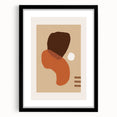 Bohemian Abstract Wall Art | Modern Geometric Boho Decor | Earthy Tones Print