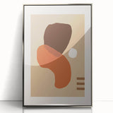 Bohemian Abstract Wall Art | Modern Geometric Boho Decor | Earthy Tones Print
