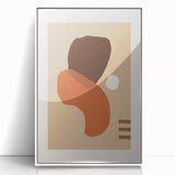 Bohemian Abstract Wall Art | Modern Geometric Boho Decor | Earthy Tones Print