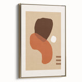 Bohemian Abstract Wall Art | Modern Geometric Boho Decor | Earthy Tones Print