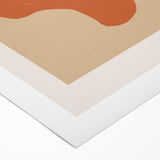 Bohemian Abstract Wall Art | Modern Geometric Boho Decor | Earthy Tones Print