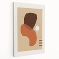 Bohemian Abstract Wall Art | Modern Geometric Boho Decor | Earthy Tones Print