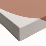 Modern Boho Leaf Wall Art | Minimalist Geometric Decor | Nature Print