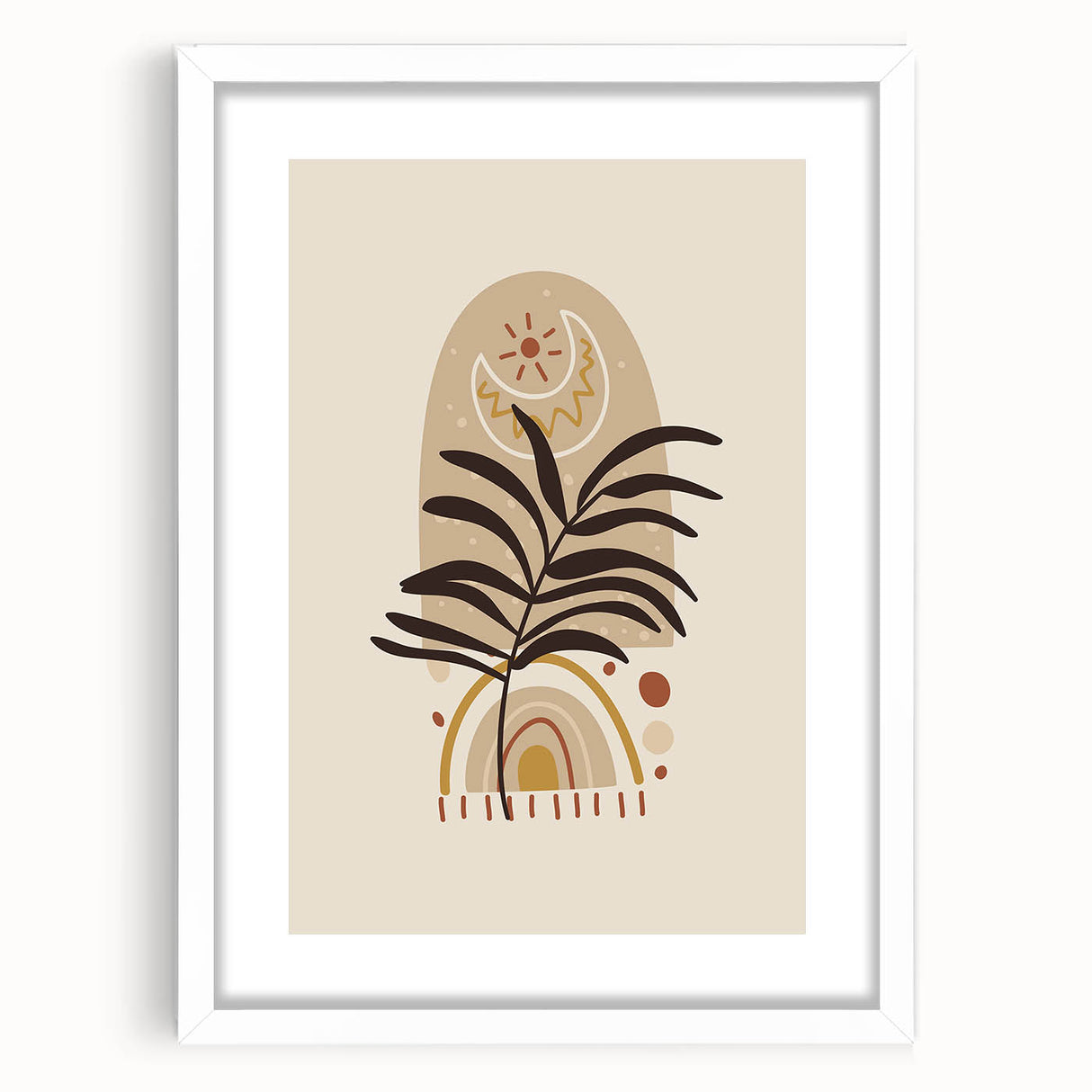 Bohemian Wall Art | Eclectic Boho Decor Canvas | Artistic Bohemian Style