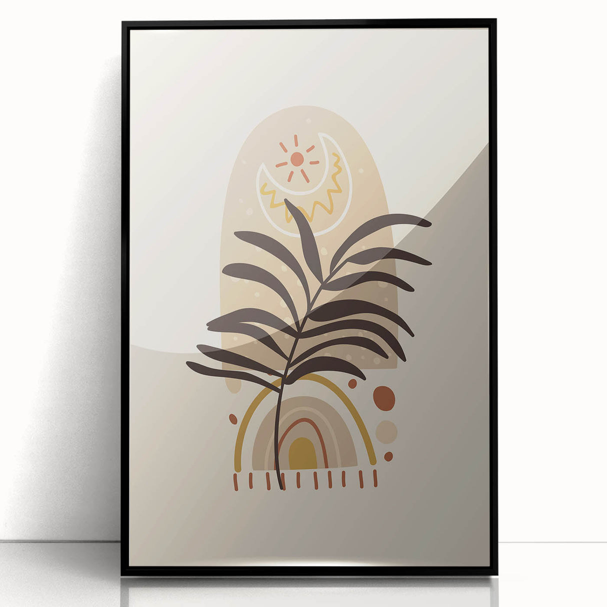Bohemian Wall Art | Eclectic Boho Decor Canvas | Artistic Bohemian Style