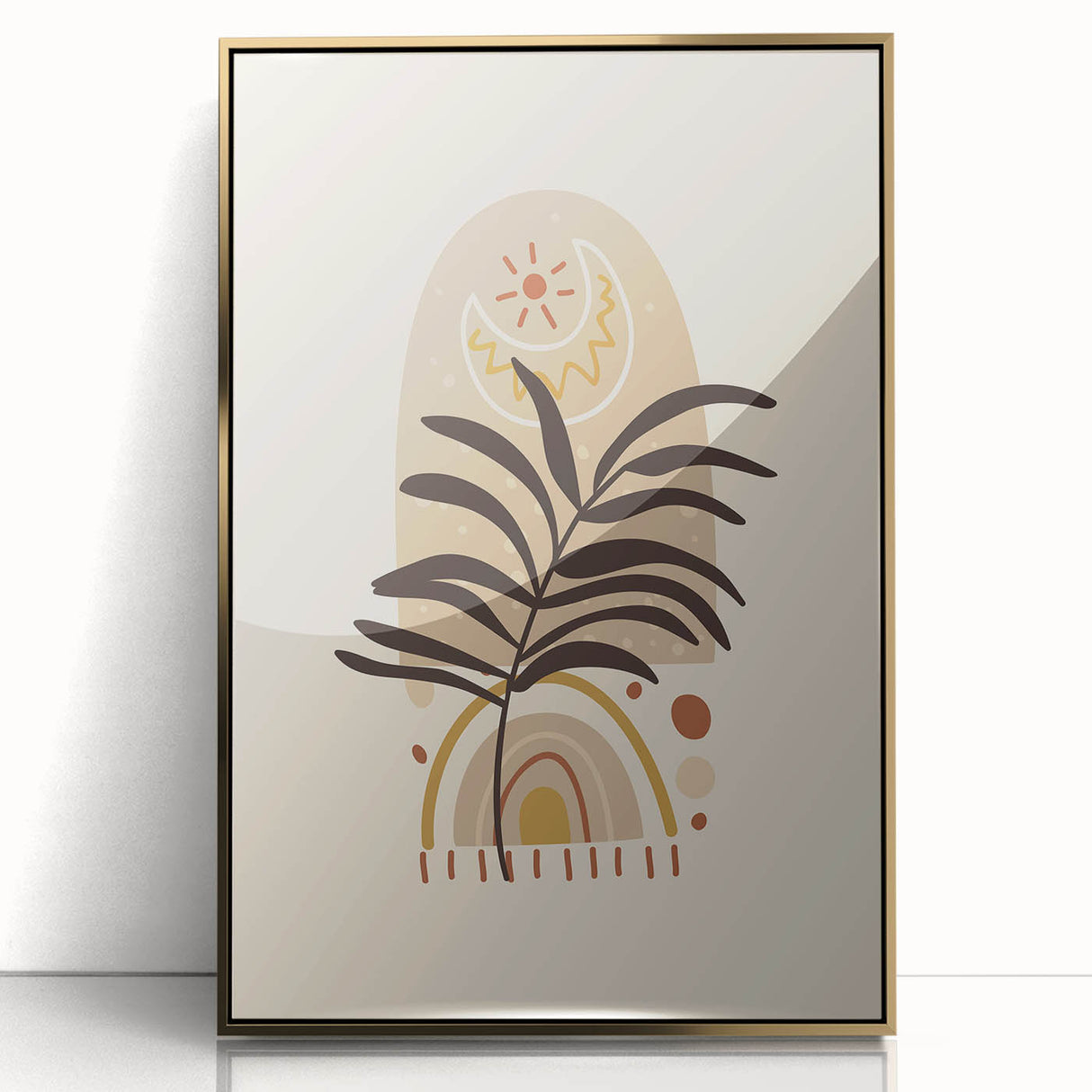 Bohemian Wall Art | Eclectic Boho Decor Canvas | Artistic Bohemian Style