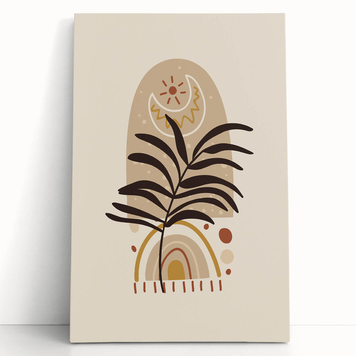 Bohemian Wall Art | Eclectic Boho Decor Canvas | Artistic Bohemian Style
