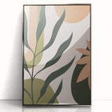 Eclectic Bohemian Wall Art | Boho Decor Canvas | Artistic Plant Print