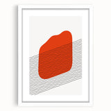 Boho Chic Wall Hanging | Eclectic Bohemian Art Print | Bold Abstract