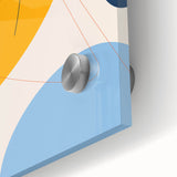 Boho Chic Abstract Art Print | Eclectic Bohemian Wall Art | Vibrant Design