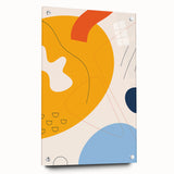 Boho Chic Abstract Art Print | Eclectic Bohemian Wall Art | Vibrant Design