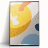 Boho Chic Abstract Art Print | Eclectic Bohemian Wall Art | Vibrant Design