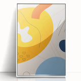 Boho Chic Abstract Art Print | Eclectic Bohemian Wall Art | Vibrant Design