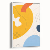 Boho Chic Abstract Art Print | Eclectic Bohemian Wall Art | Vibrant Design