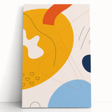 Boho Chic Abstract Art Print | Eclectic Bohemian Wall Art | Vibrant Design