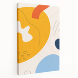 Boho Chic Abstract Art Print | Eclectic Bohemian Wall Art | Vibrant Design