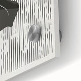 Bohemian Plant Wall Art | Eclectic Boho Decor Canvas | Minimalist Design