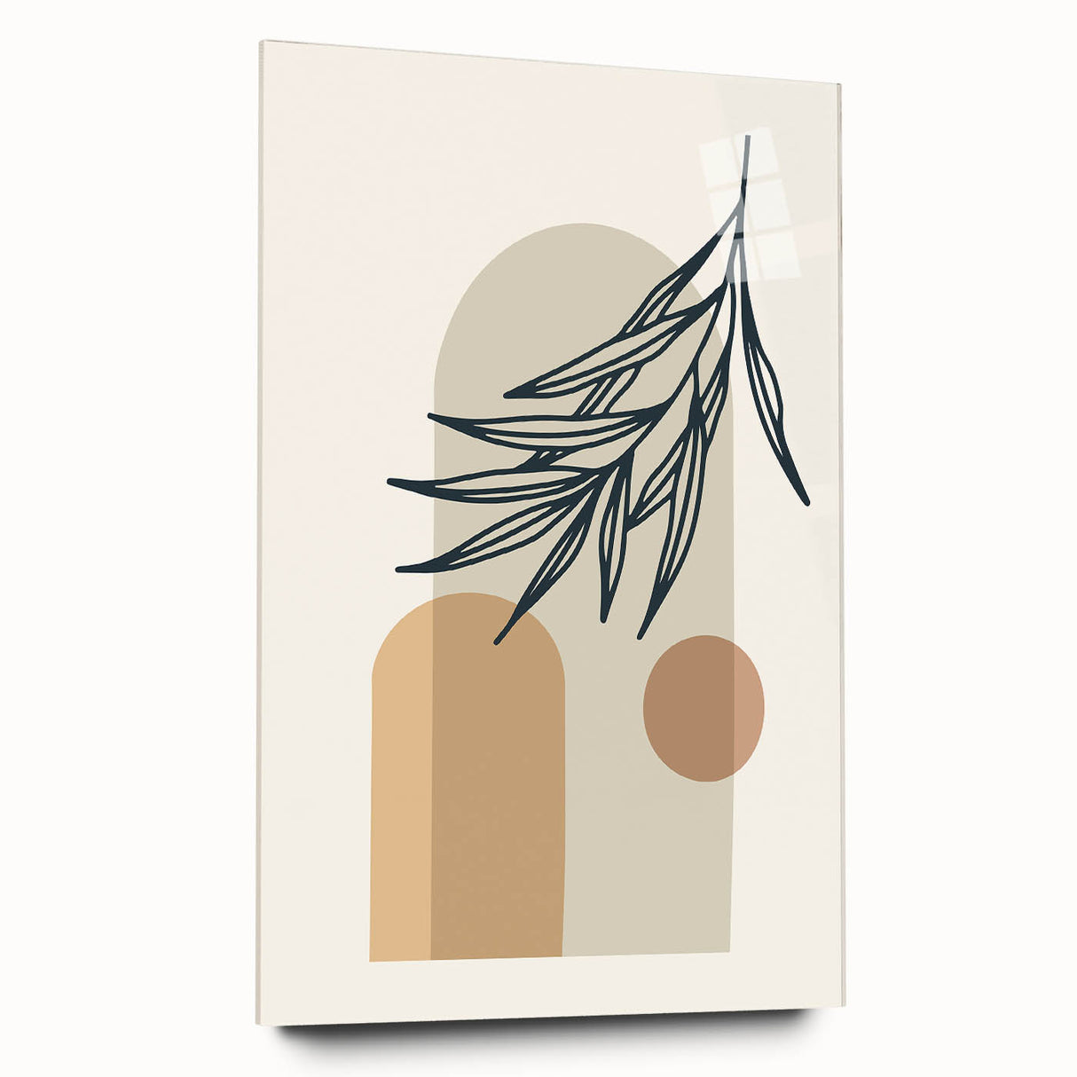 Boho Minimalist Wall Art | Eclectic Boho Decor Canvas | Nature Design