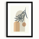 Boho Minimalist Wall Art | Eclectic Boho Decor Canvas | Nature Design