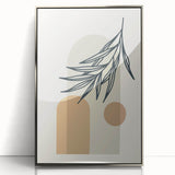 Boho Minimalist Wall Art | Eclectic Boho Decor Canvas | Nature Design