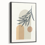 Boho Minimalist Wall Art | Eclectic Boho Decor Canvas | Nature Design