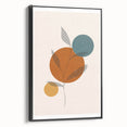 Boho Chic Leaf Art Print | Eclectic Bohemian Wall Art | Abstract Design