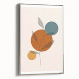 Boho Chic Leaf Art Print | Eclectic Bohemian Wall Art | Abstract Design