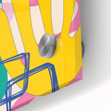 Eclectic Boho Wall Art | Boho Chic Colorful Canvas | Vibrant Design