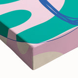 Eclectic Boho Wall Art | Boho Chic Colorful Canvas | Vibrant Design