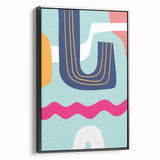 Boho Chic Abstract Art | Eclectic Bohemian Wall Art | Bold Design