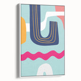 Boho Chic Abstract Art | Eclectic Bohemian Wall Art | Bold Design