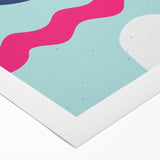 Boho Chic Abstract Art | Eclectic Bohemian Wall Art | Bold Design