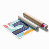 Boho Chic Abstract Art | Eclectic Bohemian Wall Art | Bold Design