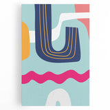 Boho Chic Abstract Art | Eclectic Bohemian Wall Art | Bold Design