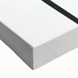 Minimalist Boho Wall Art | Black and White Abstract Canvas | Modern Decor