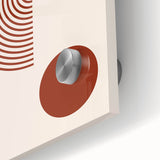 Minimalist Boho Wall Art | Eclectic Bohemian Canvas | Geometric Design