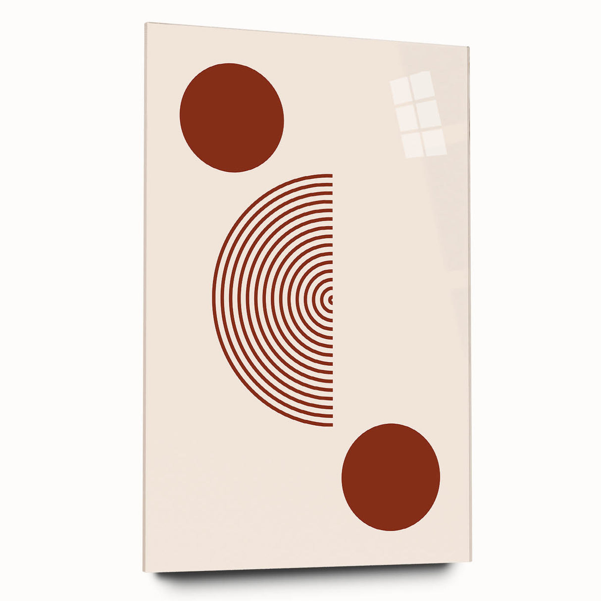 Minimalist Boho Wall Art | Eclectic Bohemian Canvas | Geometric Design