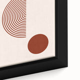 Minimalist Boho Wall Art | Eclectic Bohemian Canvas | Geometric Design