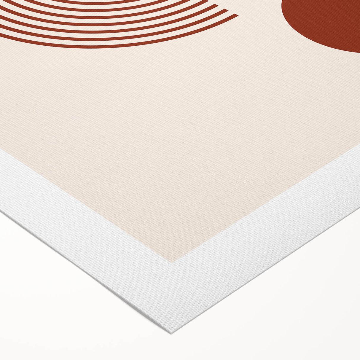 Minimalist Boho Wall Art | Eclectic Bohemian Canvas | Geometric Design