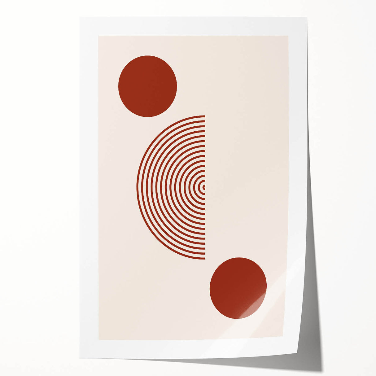 Minimalist Boho Wall Art | Eclectic Bohemian Canvas | Geometric Design