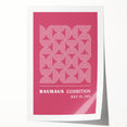 Bohemian Wall Art | Bauhaus 1923 Pink Geometric Boho Chic Print