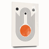 Boho Geometric Wall Art | Bold Abstract Canvas | Modern Minimalist Design