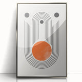 Boho Geometric Wall Art | Bold Abstract Canvas | Modern Minimalist Design