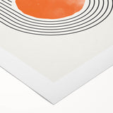 Boho Geometric Wall Art | Bold Abstract Canvas | Modern Minimalist Design