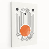 Boho Geometric Wall Art | Bold Abstract Canvas | Modern Minimalist Design